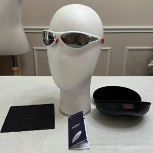 Carrera C10 SUNGLASSES - Shiney White/Red/Grey